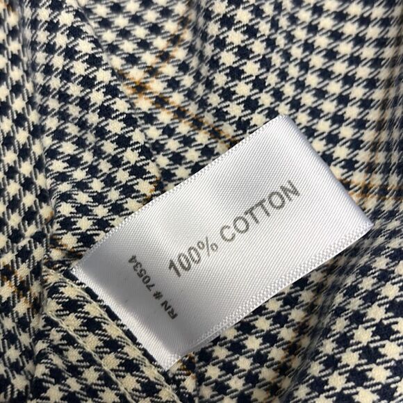 ORVIS Plaid Men’s Button Down Cotton Long Sleeve Shirt with Collar & Pocket- XL - Picture 13 of 16